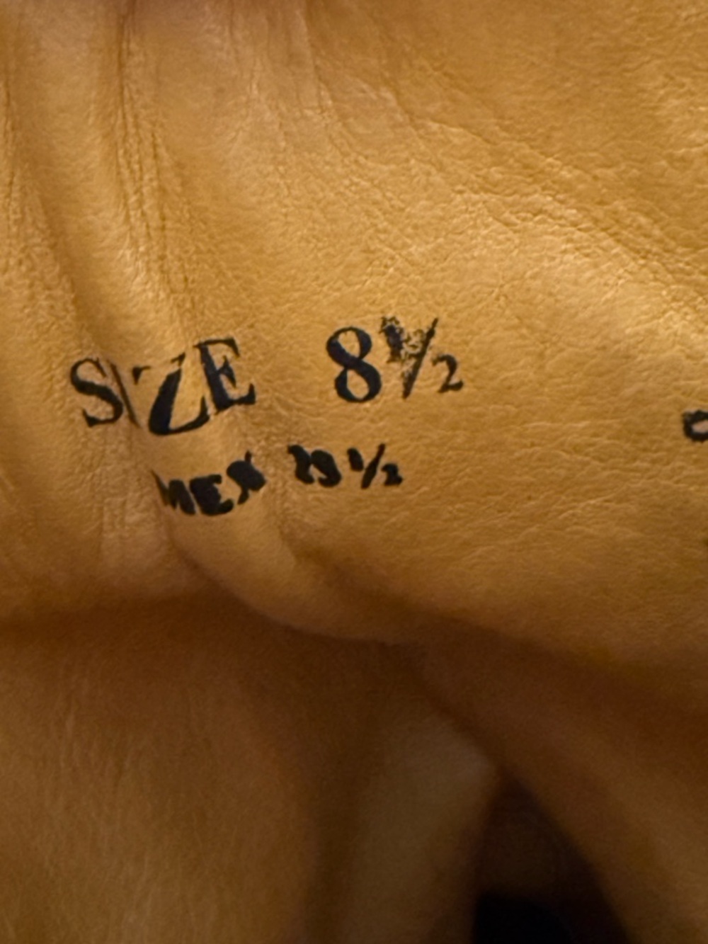 Jack’s White Western Embroidered Leather Cowboy Boots - Picture 8 of 9